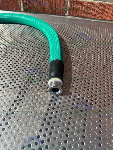 Used Huber Insulated Flexible Chiller Hose 38" w/ 1.5" Beaded Fitting