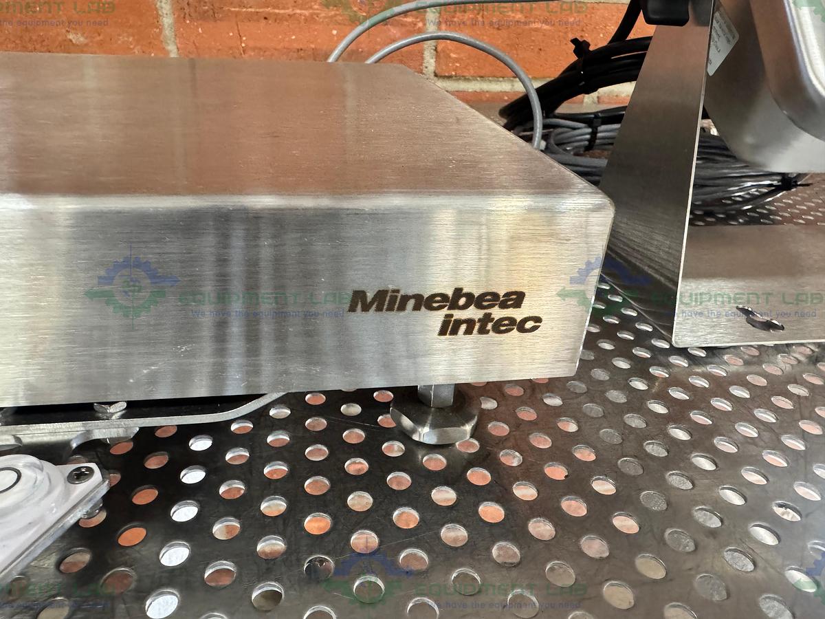 Used Minebea Intec CAPS1U-20CC-LU Stainless Steel Scale 10x10 w/ MIS2UR-V2, 30 LBS