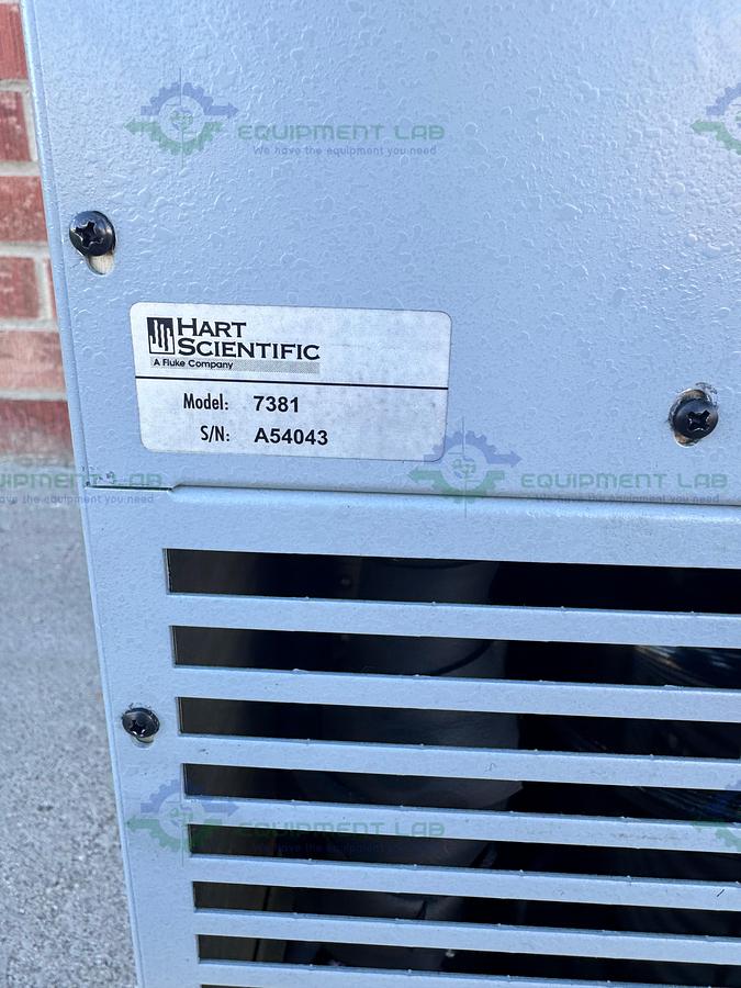 Used Fluke Calibration Hart Scientific 7381 Deep-Well Compact Bath –80 °C to 300 °C