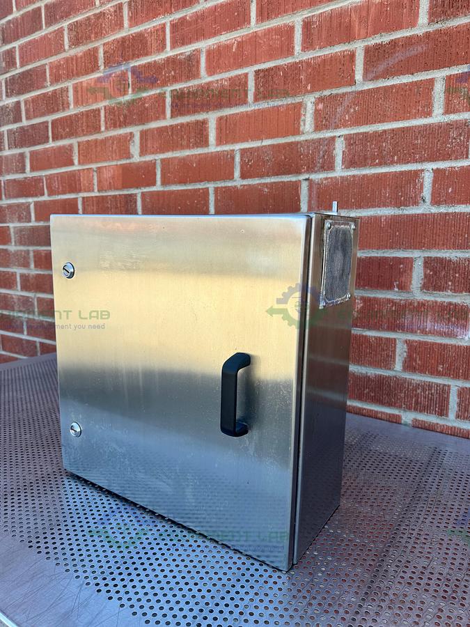 Used Rittal Stainless Steel Standard Enclosure 19" x 19" x 8.5", 120V