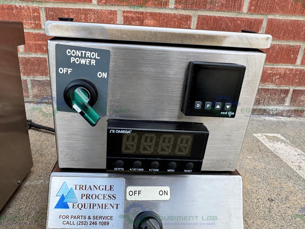 Used Triangle Process Quattroflow Q4400SU 4-Piston Diaphragm Pump w/ 3 HP Motor