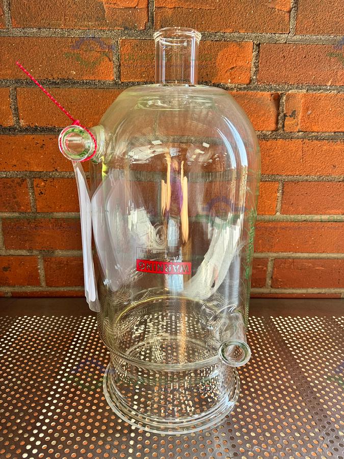 Used Chemglass 10 Liter Jacketed Process Reaction Vessel