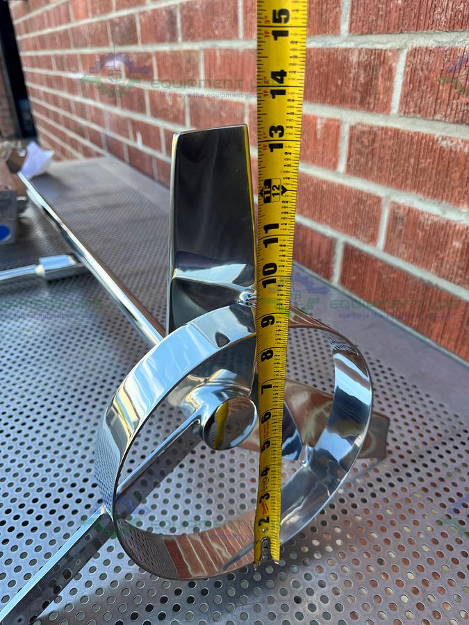 Lightnin / SPX SR3S50 Reactor Mixer 11" Flange Fitting w/ .5 HP Motor, Impeller