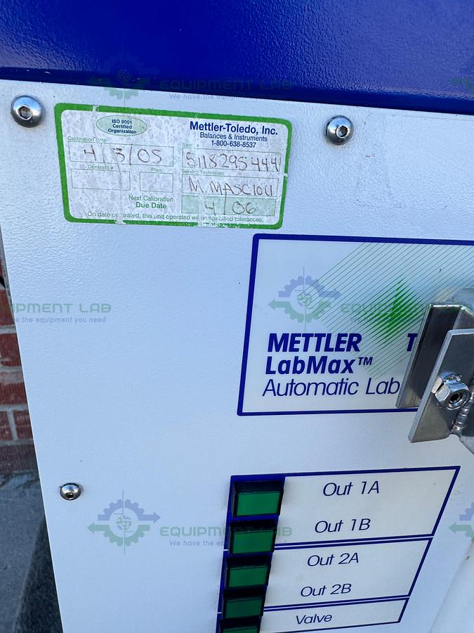  for parts or not working Mettler Toledo LabMax Automatic Laboratory Reactor for Process Development