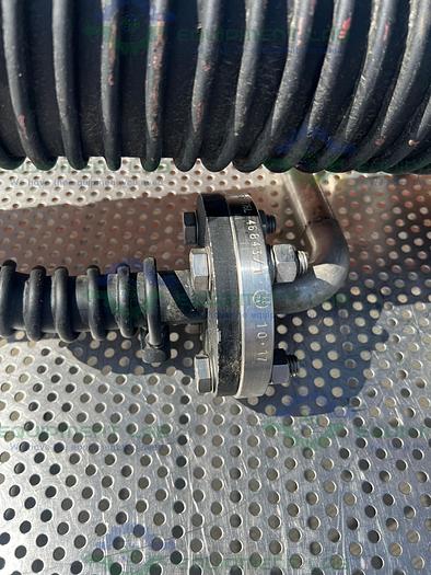 Used Unbranded Diffusion Pump 8" x 36" w/ 4" Stainless Steel Elbow