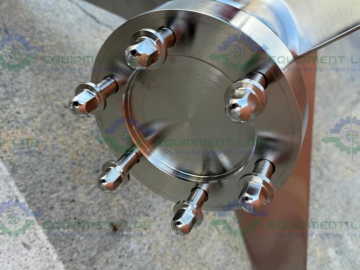 Used Schott AG 316 Stainless Steel Impeller 98" Height x 2" Female Threaded