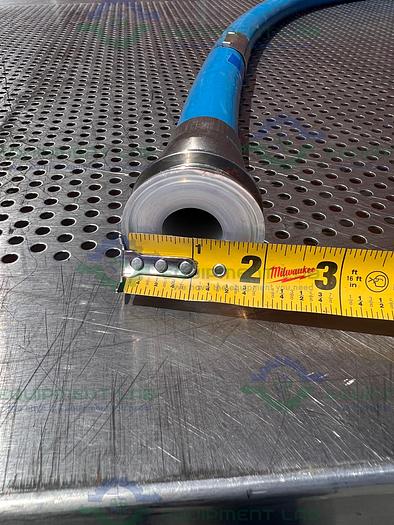 Used BioFlex RC  60" Aflex Hose w/ 1" Sanitary Fitting