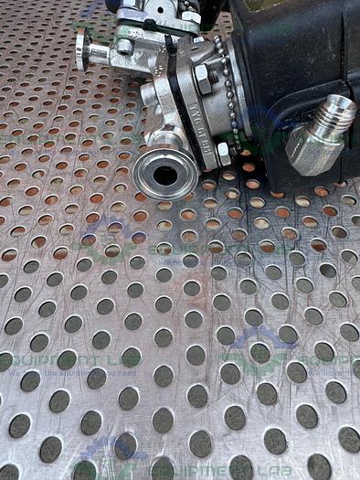 Used Lot of 2 - ITT Pure Flo .5-316L- RA20MAX Diaphragm Valve  w/.5" Sanitary Fitting