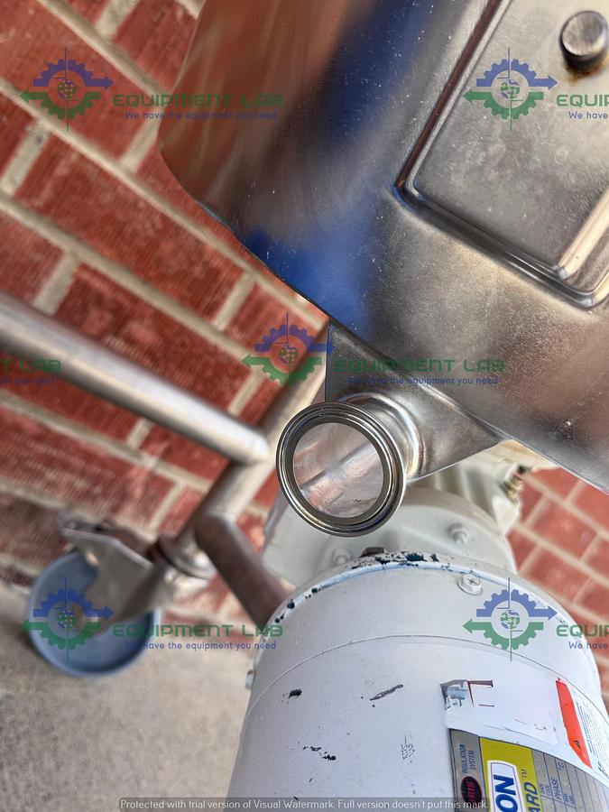 Used IKA CMX 2000/05 Stainless Steel Inline Granulator, Inline Solid & Liquid Mixer