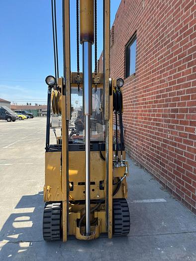Used Caterpillar 5000# Electric Sit Down Forklift M50BLP / 495R Cushion Tires 120"