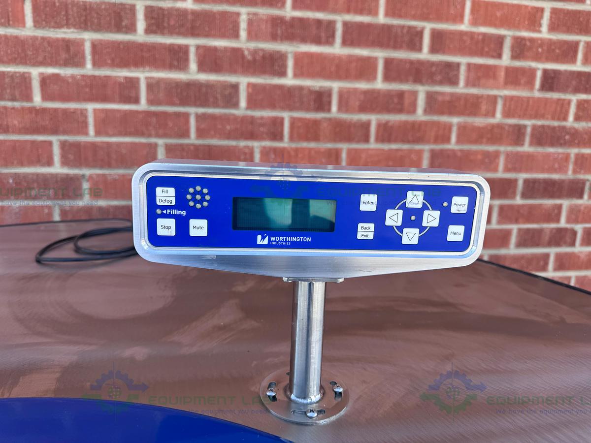 Used Worthington Industries LABS-94K  Liquid Nitrogen Cryogenic Storage Tank