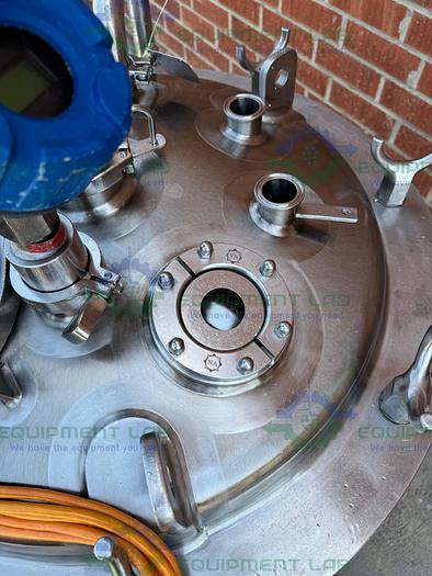 Used Northland 200 Liter Stainless Steel Jacketed Reactor FV/ 45 PSI w/ 0.40 HP Mixer