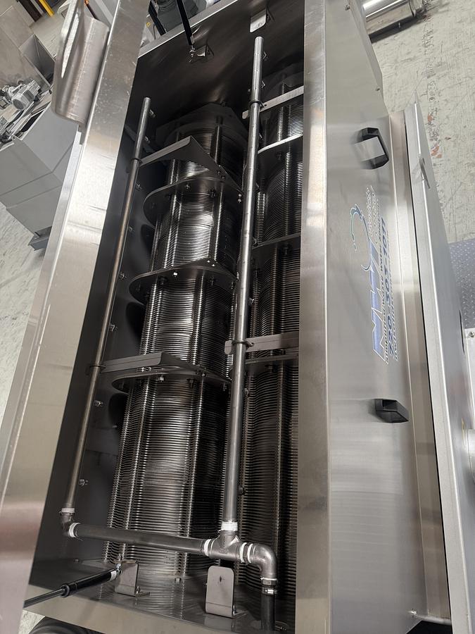 NWI JX302 Volute Press Sludge Dewatering System w/  Polymer  Dosing Unit MFG 26