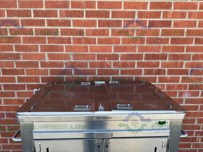 Used ConeCraft / Sartorius Stainless Steel 500 L Flexel 3D System Assembly Palletank