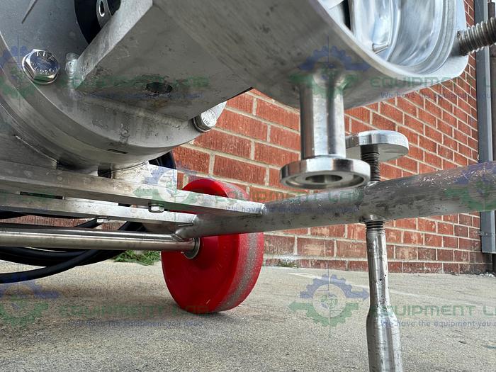 Used Fristam FPX731-160 Centrifugal Pump w/Stainless 1 1/2 HP Motor, 480V, Controller