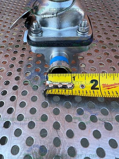 Used Saunders  Diaphragm Valve w/ 1" Sanitary Fit