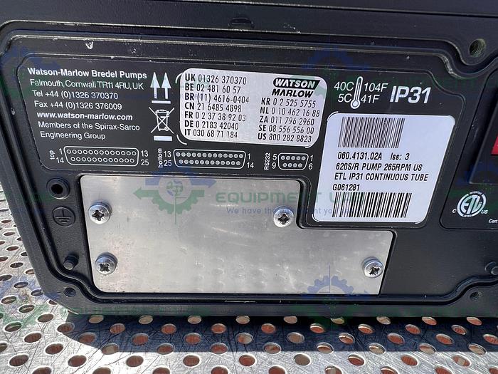Used Watson Marlow  620S Peristaltic Pump 265 RPM