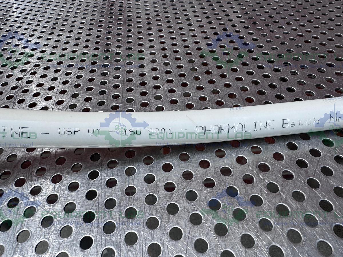 Used Aflex Pharmaline 54037 PTFE Hose 24" w/ 1/2" Sanitary Fitting