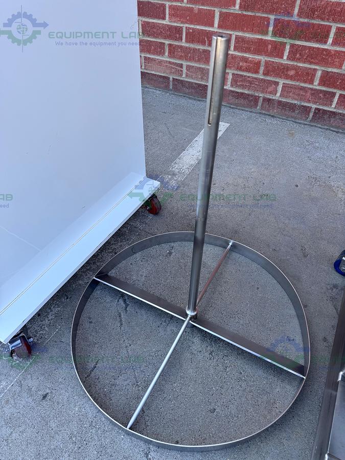 Used Allegheny Bradford 174 Liter Jacketed Nutsche Filter / Agitated Dryer