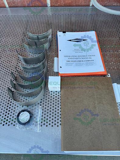 Used Fitzpatrick L1A Stainless Steel Fitzmill Comminutor / Granulator 220V