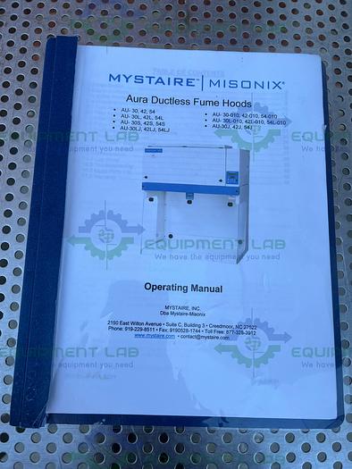 Used Mystaire  Aura AU-30 Ductless Fume Hood 30", 110V