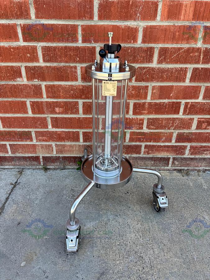 Used Cytiva / GE / Pharmacia BPG / Duran 140 / 500 Chromatography Column