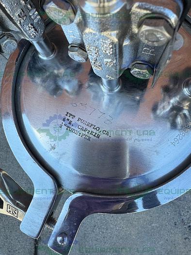 Used Eagle Stainless  BTB21 10 Liter Stainless Steel Bottle w/ 3 ITT Valves