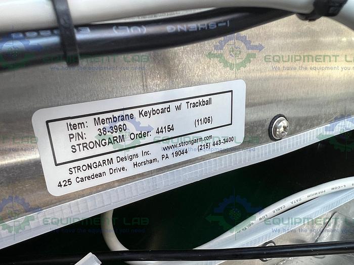 Used Strongarm 191 Industrial Monitor 19" w/ Strongarm Membrane Keyboard, Trackball