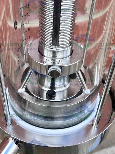 Used Cytiva / GE / Pharmacia BPG 100 / 500 Chromatography Column 4L w/ 2- 4-way Valve