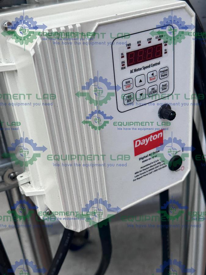 Used Lee Industries 50 Liter Stainless Steel Jacketed Reactor w/Mixer, Scraper MFG 23