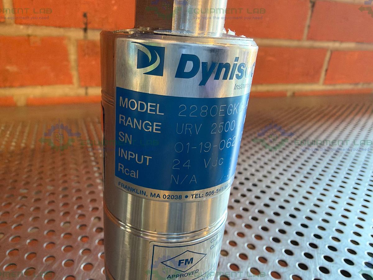 Used Dynisco 2280EGKCA4P19 Pressure Transmitter Explosion Proof 2500 PSIG