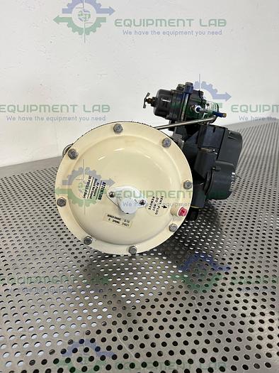 Used Fisher Controls 32 Pneumatic Sanitary Control Valve w/ Fisher Valve Positioner