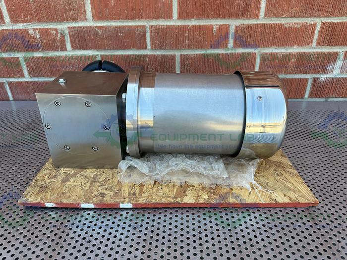 Used Stainless Motors  F2Q4BBOAY Washdown Duty Motor w/ Spiral Bevel Reducer 3PH
