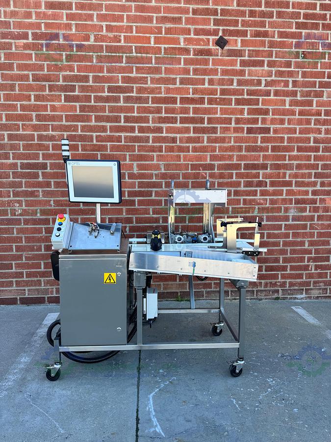  for parts or not working Dorner Stainless Steel Conveyor Inspection Machine w/ Optel Controller
