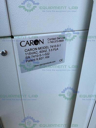 Used Caron  7410-5-1 CO2 Dual Stacked Laboratory Incubator 45°C, 115V