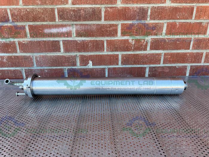 Used Allegheny Bradford 6.2 Liter Stainless Steel Filter Housing 150 PSI