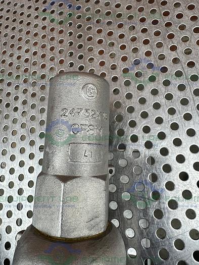 Used Farris 27CA13-M40S4 Stainless Steel Safety Relief Valve  1/2 x 1-C, 145 PSIG
