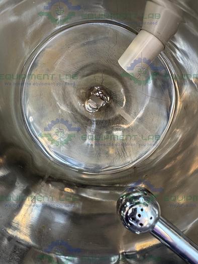 Used Stainless Fabrication 7 L Stainless Steel Jacketed Reactor 45 FV/PSI w/ Stirrer