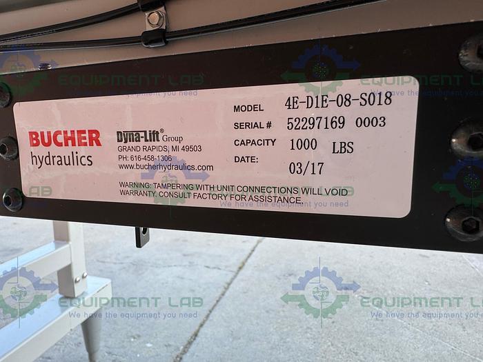 Used Labconco 302419101 Logic Biosafety Cabinet 4' Class II Type A2 w/ Hydraulic Legs