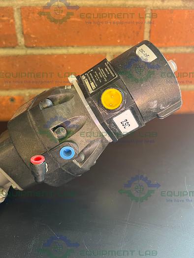 Used Lot of 3- ITT Pure Flo 9920 Diaphragm Valve w/ 4- Way 3/4" Sanitary Fittings