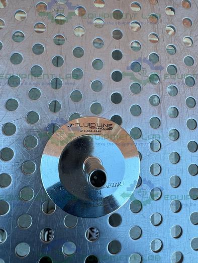 Used Stainless Steel Sanitary 5/16" Hose Fitting To 1/4" Sanitary Fitting