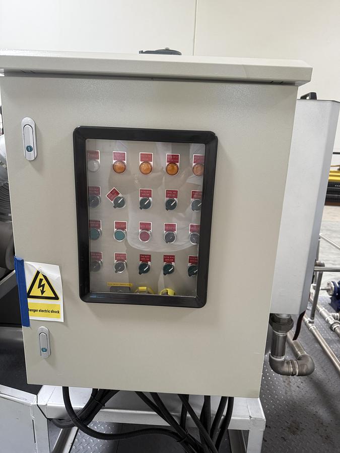 NWI JX302 Volute Press Sludge Dewatering System w/  Polymer  Dosing Unit MFG 26