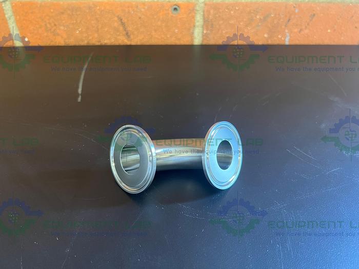 Unbranded Elbow Fitting w/ 1" Sanitary Fitting