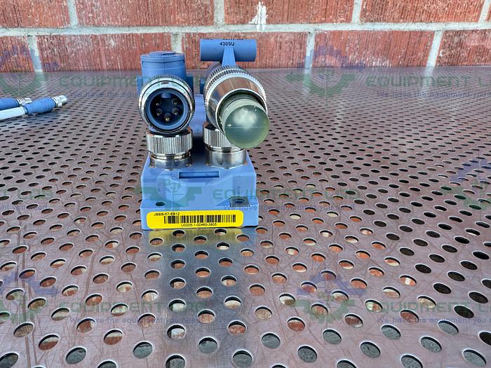 Used SMC EX250-SDN1 Input Output Si Unit w/ Turck JBBS 57-E812 DeviceNet Hub Junction