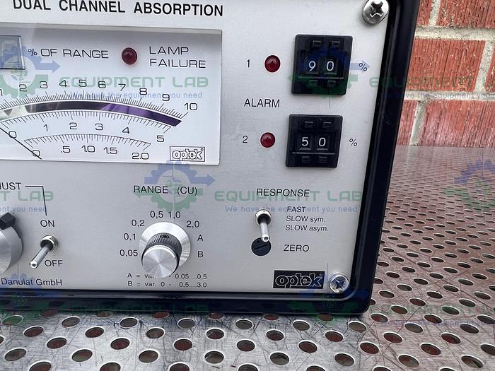 Used Optek 316 Dual Channel Absorption Meter 115/230V