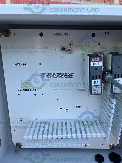 Used Industrial Control Panel  1244250 Standard Enclosure 9" x 15.5" x 16"