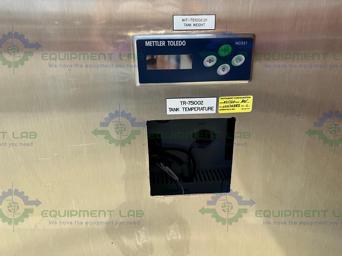  for parts or not working Millipore Stainless Steel Single Use 1000 Liter Reactor w/ Controller