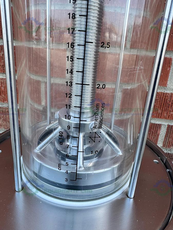 Used Cytiva / GE / Pharmacia BPG 140 / 500 Chromatography Column