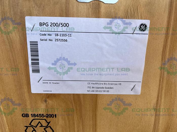 *New* Cytiva BPG  200/500 Glass Chromatography Column 16 L - Stand not Included