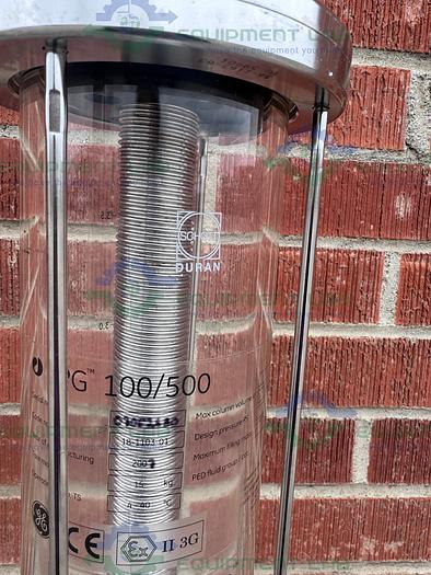 Used Cytiva / GE / Pharmacia BPG 100 / 500 Chromatography Column 4L